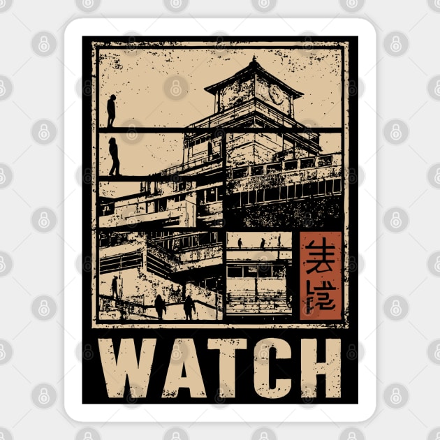 WATCH – Time, Presence & Observation Poster Magnet by TuncGK